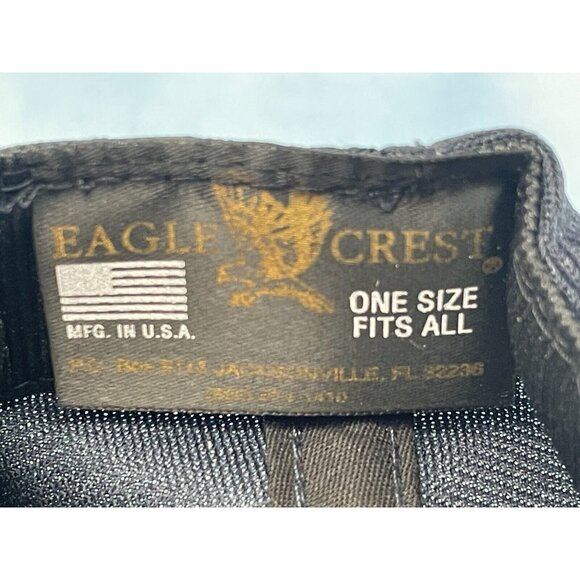 Navy Blue 60th Anniversary Post 13 1945-2005 Amvets Lexington NC Eagle Crest Cap - Picture 3 of 4